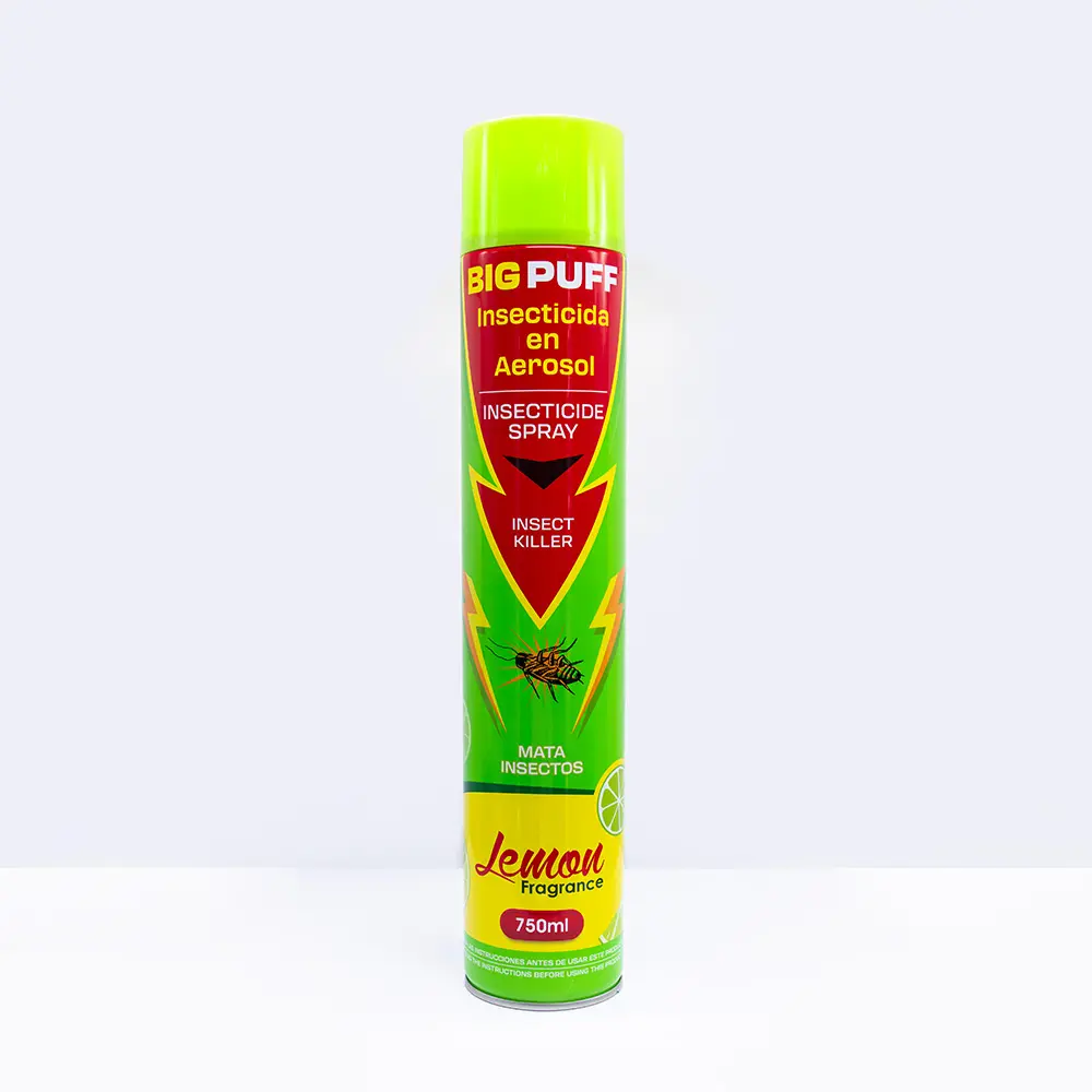 INSECTICIDA BIG PUFF 750ML LIMON