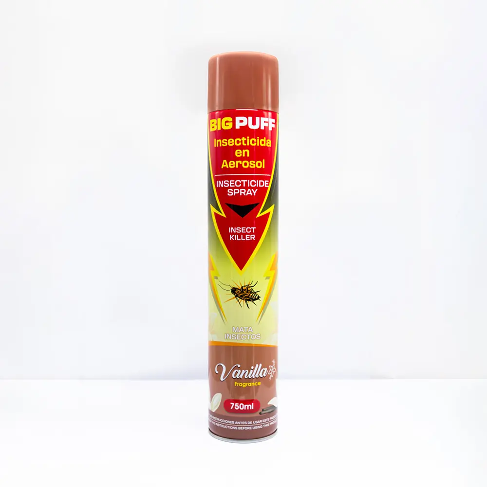 INSECTICIDA BIG PUFF 750ML VANILLA