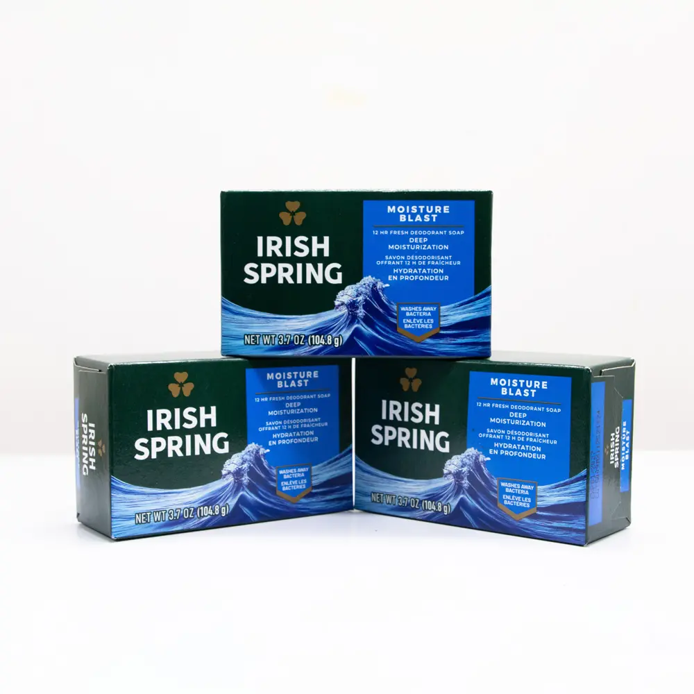JABON IRISH SPRING 104.8GR MOISTURE