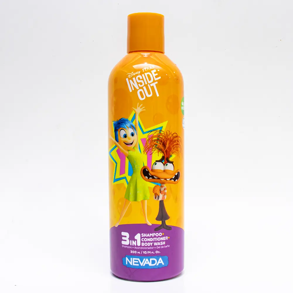 SHP DISNEY 300ML 3 EN 1 INSIDE OUT NARANJA
