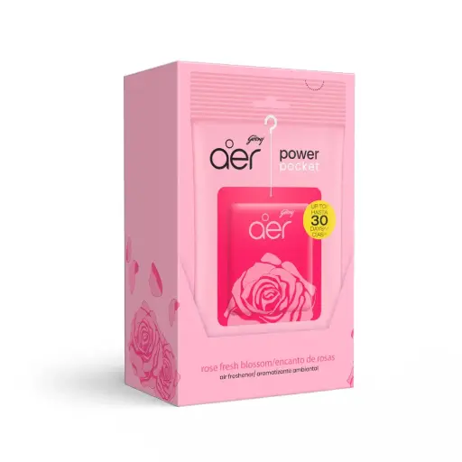 [8901023025075] Caja AMB GODREJ 10GR POCKET ROSE FRESH BLOSSOM