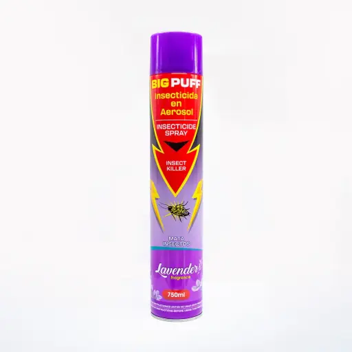 INSECTICIDA BIG PUFF 750ML LAVANDA