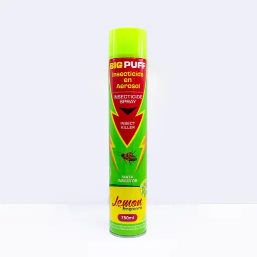 INSECTICIDA BIG PUFF 750ML LIMON