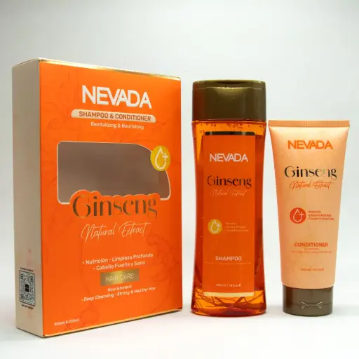 SET CAPILAR NEVADA 400ML GINSENG