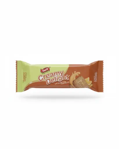 Galletas Creamy Delight de Naranja